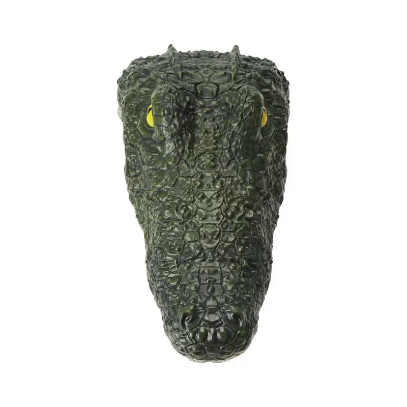RC Boat Simulation Crocodile Head 2.4G Remote Control Joke Alligator Decoy Electric Toys Summer Water Spoof robot Toys gift